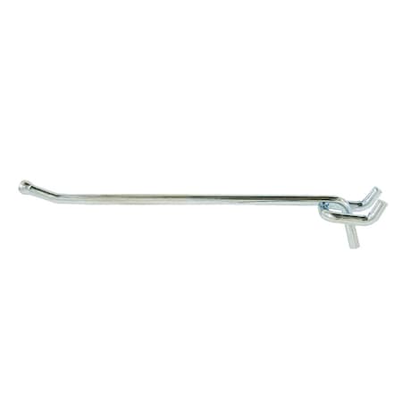 Crawford Crawford Zinc Plated Silver Steel 8 in. Peg Hooks 1 pk 14480-100